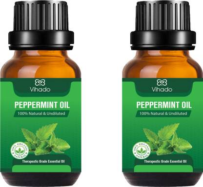Vihado Best Peppermint Essential Oil, 100% Natural & Pure ...