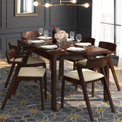 Urban Ladder Ven Extendable Glass, Extendable Glass Top Dining Table