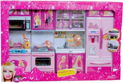 barbie kitchen big set