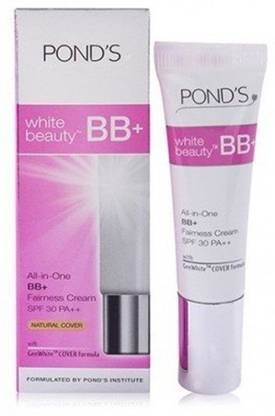 Ponds White Beauty Bb Fairness Cream Spf 30 Pa 9g Price In India Buy Ponds White Beauty Bb Fairness Cream Spf 30 Pa 9g Online In India Reviews Ratings Features Flipkart Com