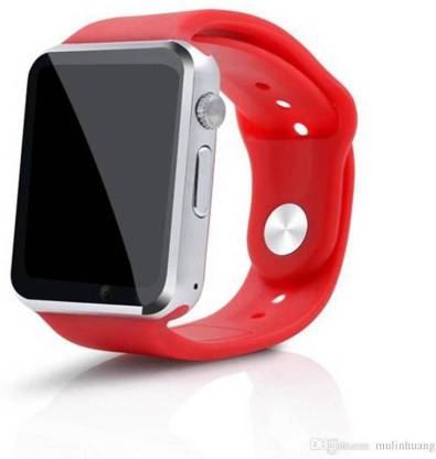 Red colour smartwatch Clearance