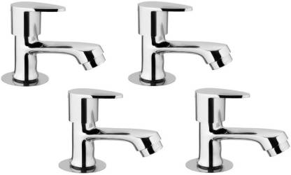 Mily COMLY Heavy Brass Pillar Cock-(Pack of 4) Angle Cock Faucet