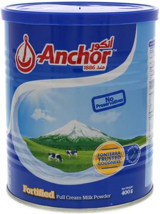 Anchor Fortified Full Cream 400g Milk Powder Price In India Buy Anchor Fortified Full Cream 400g Milk Powder Online At Flipkart Com