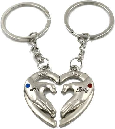 Faynci Love You Baby Heart In Hand Couple Key Chain Gifting Key Chain Price In India Buy Faynci Love You Baby Heart In Hand Couple Key Chain Gifting Key Chain Online