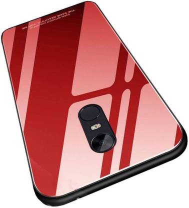 Kosher Traders Back Cover for Glass back cover for Xiaomi Redmi Note 5