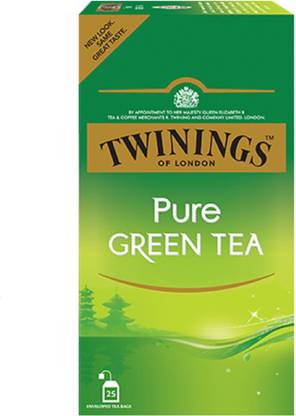 Twinings Green Tea, 25 Tea Bags Green Tea Bags Box