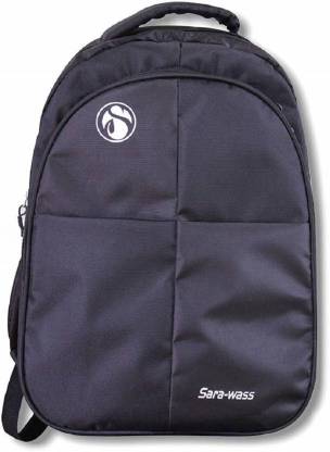 WHITEIBIS 32 Lt Black Casual Backpack | Laptop Bag | College Bag | School Bag Waterproof Backpack