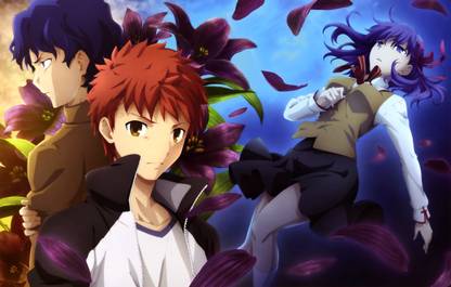 Athah Anime Fate Stay Night Movie Heaven S Feel Fate Series Shinji Matou Shirou Emiya Sakura Matou 13 19 Inches Wall Poster Matte Finish Paper Print Animation Cartoons Posters In India Buy