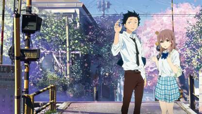 Athah Anime Koe No Katachi Shouya Ishida Shouko Nishimiya 13 19 Inches Wall Poster Matte Finish Paper Print Animation Cartoons Posters In India Buy Art Film Design Movie Music Nature
