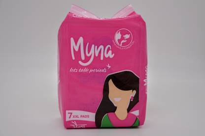 Myna Mahilafoundation Ultra-Soft Cotton XXL Pads Sanitary Pad