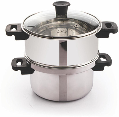 big stainless steel steamer