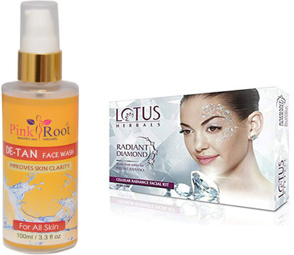 lotus de tan face wash