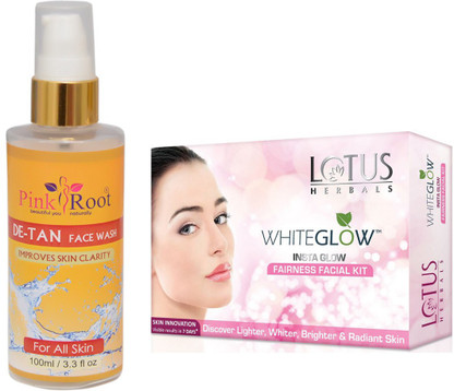 de tan face wash for girl