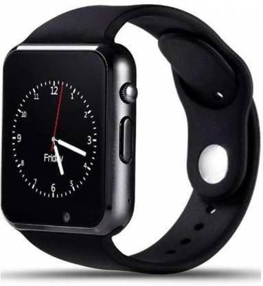 Smart watch price black colour clearance