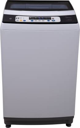 Midea 10.5 kg One Touch AI Wash Fully Automatic Top Load Grey