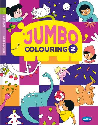 Navneet Jumbo Colouring Book 2 Buy Navneet Jumbo Colouring Book 2 By Unknown At Low Price In India Flipkart Com
