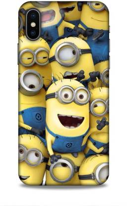 MAPPLE Back Cover for Apple Iphone XS (Minions Printed / Designer)