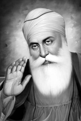 Guru-Nanak-Dev-Ji Paper Art Wall Poster Without Frame (12x18 Inch) Paper  Print - Religious posters in India - Buy art, film, design, movie, music,  nature and educational paintings/wallpapers at 