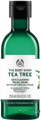 body shop tea tree face wash