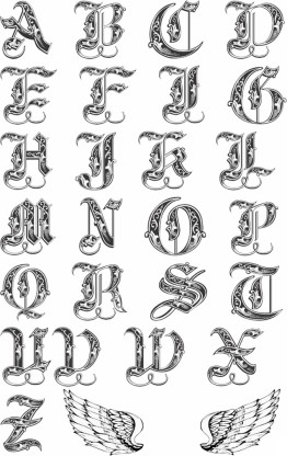 Best tattoo designs of a b  s letter  HD wallpaper  Pxfuel