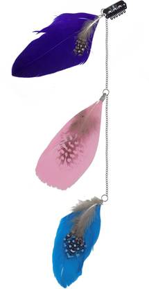 FULLY Feather Clip Extensions Comb clip Headdress DIY Accessories Hair Extension Price in India - Buy FULLY Feather Clip Extensions Comb clip Headdress DIY Accessories Hair Extension online at FULLY Feather Clip Extensions Comb clip Headdress DIY Accessories Hair Extension Price in India - Buy FULLY Feather Clip Extensions Comb clip Headdress DIY Accessories Hair Extension online at