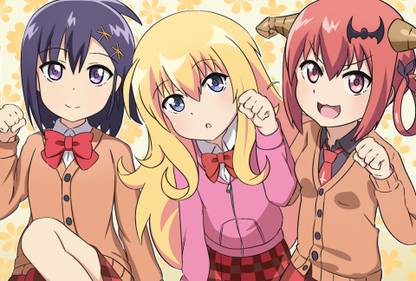 Gabriel Dropout Anime Poster Athah Anime Gabriel Dropout Gabriel Tenma White Vignette Tsukinose April Satanichia Kurumizawa Mcdowell 13 19 Inches Wall Poster Matte Finish Paper Print Animation Cartoons Posters In India Buy Art Film athah anime gabriel dropout gabriel