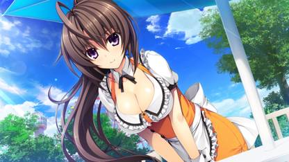 Athah Anime Pretty x Cation 2 Girl Long Hair Ponytail Maid Smile Purple Eyes Sazuka Ashiya Blush 13*19 inches Wall Poster Matte Finish Paper Print - Animation & Cartoons posters in India - Athah Anime Pretty x Cation 2 Girl Long Hair Ponytail Maid Smile Purple Eyes Sazuka Ashiya Blush 13*19 inches Wall Poster Matte Finish Paper Print - Animation & Cartoons posters in India -