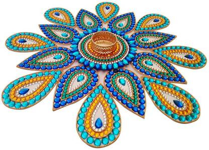 Cutoi Acrylic Rangoli With Diya Handcrafted Decorative Diwali Rangoli Set Rangoli Stencil Price In India Buy Cutoi Acrylic Rangoli With Diya Handcrafted Decorative Diwali Rangoli Set Rangoli Stencil Online At Flipkart Com