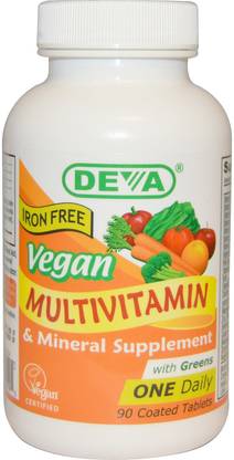 buy deva vegan multivitamin mineral
