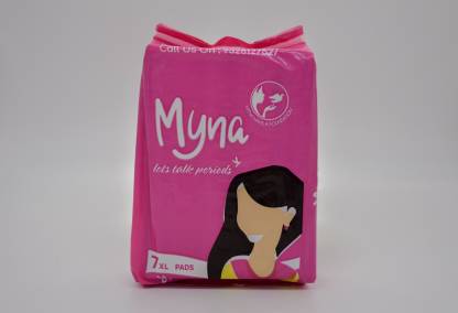 Myna Mahilafoundation Ultra Soft Cotton XL Sanitary Pad