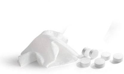 Qweezer 75 Pcs Disposable Coin Towels || Compressed Cotton Tissue