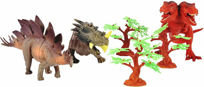 Assorted Educational Realistic Mini Dinosaur Play Set Including Triceratops etc for Kids and Toddlers 12 Pcs Zooawa Dinosaur Figure Model Toy Set, Colorful Stegosaurus Parasaurolophus 