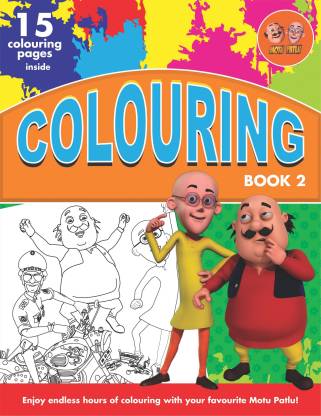 Motu Patlu Colouring Book - 2: Buy Motu Patlu Colouring Book - 2 by BPI at  Low Price in India 