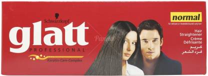 Schwarzkopf Glatt Professional Keratin Hair Straightening Cream NORMAL Hair  Relaxer - Price in India, Buy Schwarzkopf Glatt Professional Keratin Hair  Straightening Cream NORMAL Hair Relaxer Online In India, Reviews, Ratings &  Features |