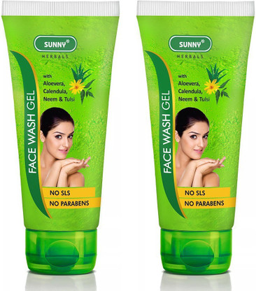 sunny herbal fairness face wash