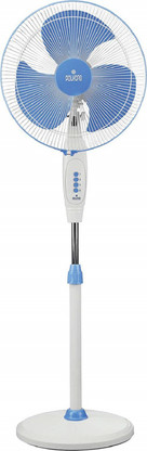 Polycab Pedestal Fan white blue 400 mm 