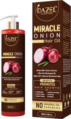 Dazel - The Skin Pulse Miracle Onion Hair Oil For Hair Growth Hair Oil -  Price in India, Buy Dazel - The Skin Pulse Miracle Onion Hair Oil For Hair  Growth Hair