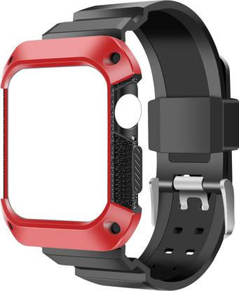images Iphone Watch Series 4 44Mm Price In India aircase rugged protective case with strap for apple watch series 4 3 2 1 40mm 38mm smart watch strap