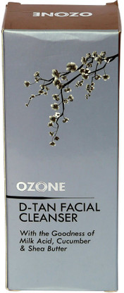 d tan facial cleanser