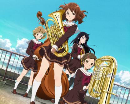 Athah Anime Sound Euphonium Kumiko Oumae Reina Kousaka Sapphire Kawashima Hazuki Katou 13 19 Inches Wall Poster Matte Finish Paper Print Animation Cartoons Posters In India Buy Art Film Design