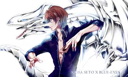 Athah Anime Yu Gi Oh Seto Kaiba Blue Eyes White Dragon 13 19 Inches Wall Poster Matte Finish Paper Print Animation Cartoons Posters In India Buy Art Film Design Movie Music Nature And