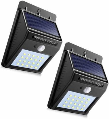 ZoloKing 20-LED_Solar Power Solar light Outdoor Wall LED Solar lamp (set of 2) Solar Light Set
