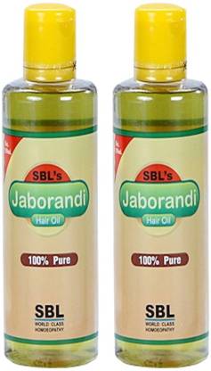 SBL JABORANDI HAIR OIL(PACK OF 2) Hair Oil - Price in India, Buy SBL  JABORANDI HAIR OIL(PACK OF 2) Hair Oil Online In India, Reviews, Ratings &  Features 