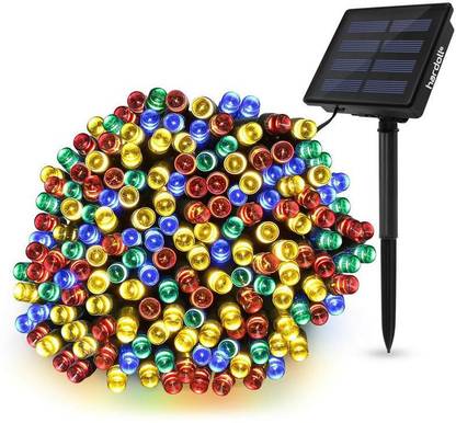 hardoll 200 led solar decorative string lights for garden home outdoor waterproof ladi lamps solar light set price in india buy hardoll 200 led solar decorative string lights for garden home