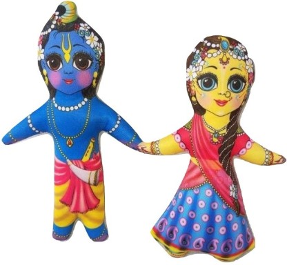 radha krishna soft toys