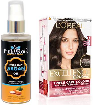 PINKROOT ARGAN HAIR GROWTH OIL WITH LOREAL EXCELLENCE DARKEST BROWN Price in India - Buy PINKROOT ARGAN HAIR GROWTH OIL WITH LOREAL EXCELLENCE DARKEST BROWN online at PINKROOT ARGAN HAIR GROWTH OIL WITH LOREAL EXCELLENCE DARKEST BROWN Price in India - Buy PINKROOT ARGAN HAIR GROWTH OIL WITH LOREAL EXCELLENCE DARKEST BROWN online at