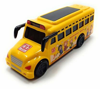 Tenderfeet Friction Powered School Bus With Light and Music Toy for Kids -  Friction Powered School Bus With Light and Music Toy for Kids . Buy School  Bus toys in India. shop