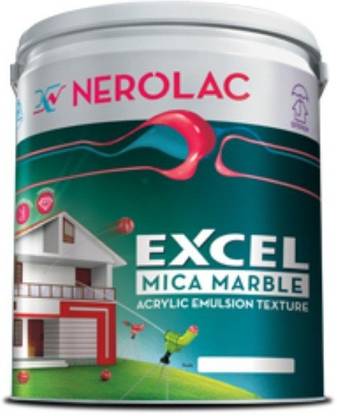 nerolac Mica Marble Emulsion Paint (White) White Emulsion Wall Paint
