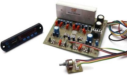 Electronic Spices High Power 4440 Amplifier Board 12v 5a 150w With Volume Adjustment Potentiometer Switch Support And Bluetooth Fm Audio Player Decoder Sound Recorder And Sound Circuit Electronic Hobby Kit Price In