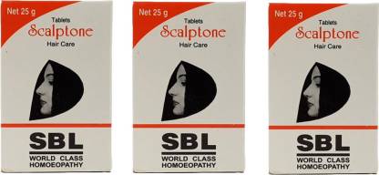 SBL SCALPTONE HAIRCARE TABLETS-FOR HAIRFALL(PACK OF 3) - Price in India,  Buy SBL SCALPTONE HAIRCARE TABLETS-FOR HAIRFALL(PACK OF 3) Online In India,  Reviews, Ratings & Features 